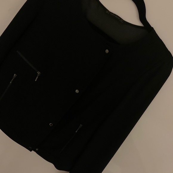 ZARA Black Jacket - Picture 2 of 7